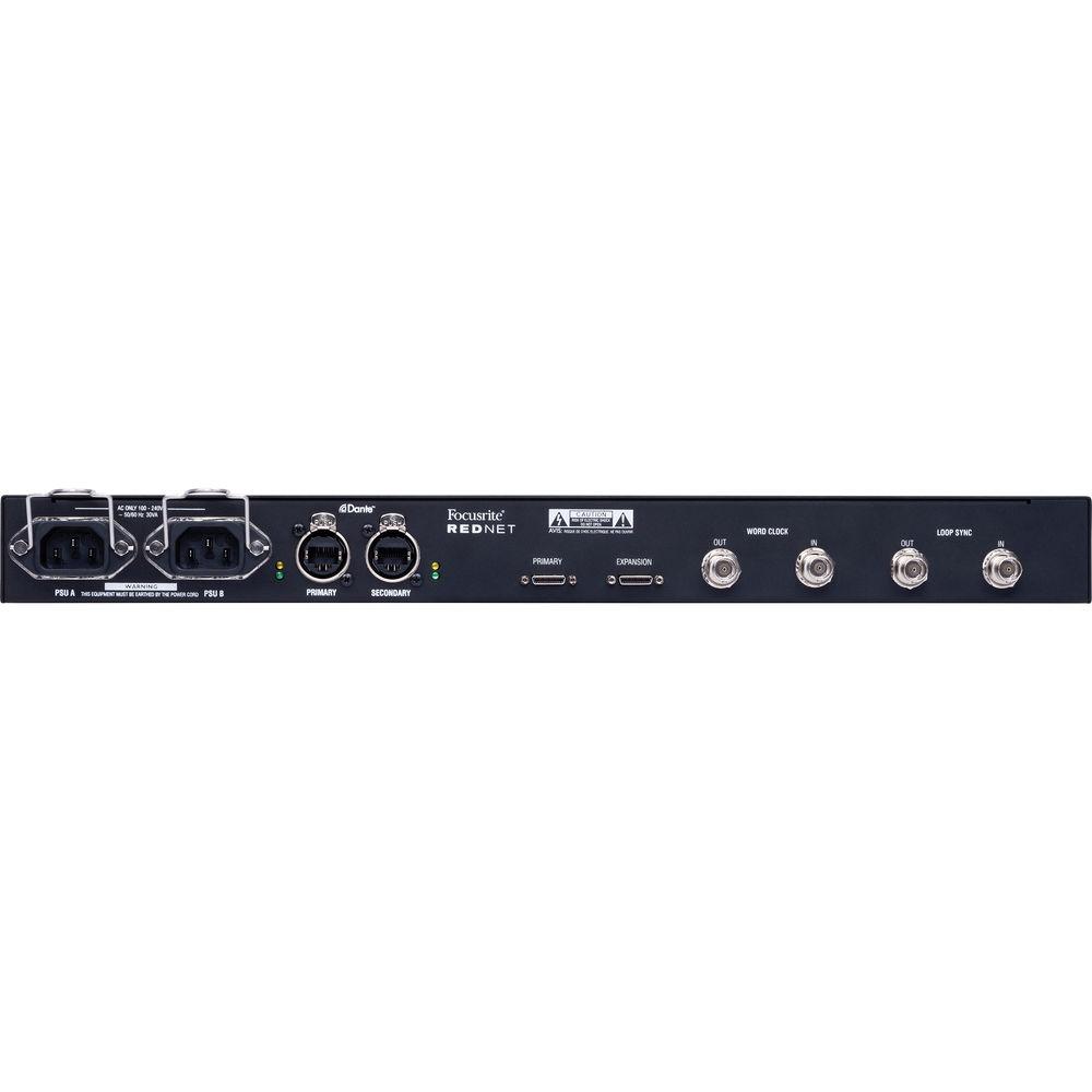 Focusrite RedNet HD32R 32-Channel Dante Networks Pro Tools|HD Bridge